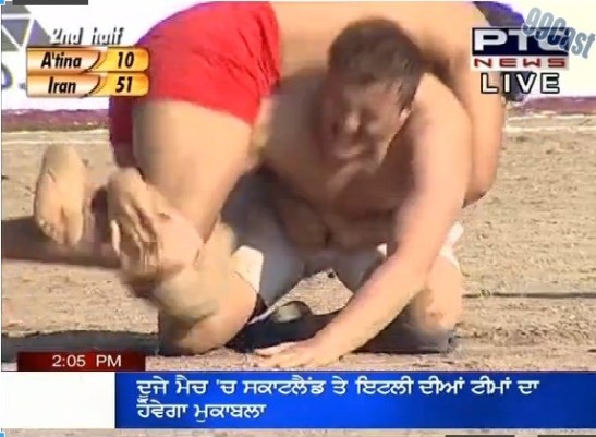 La dureza de los stoppers iraníes reflejada en el rostro de Yuri Maier