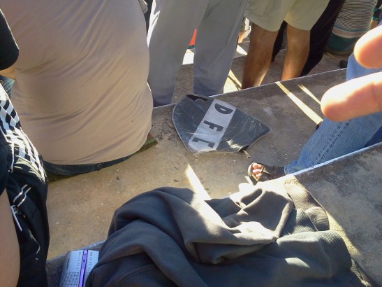 Un trasero de mil batallas necesita cuidarse en las duras tribunas uruguayas