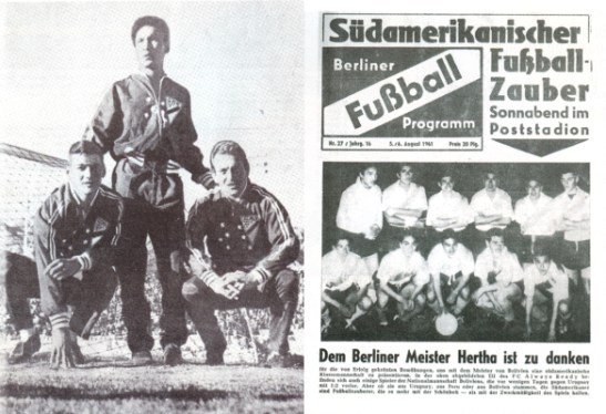 la gira del Always Ready en los diarios alemanes de época