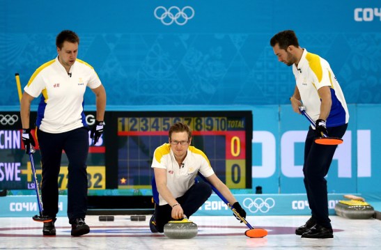 curling suecia medalla de bronce