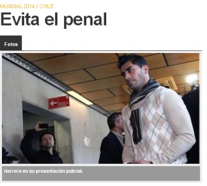 Me sorprende que no lo hayan puesto atajando un penal...