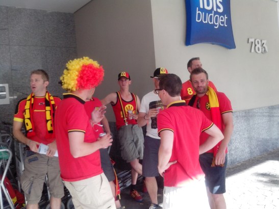 Los belgas también decían presente pero en uno de sus idiomas